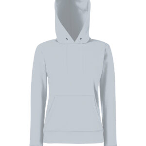 Women's Classic 80/20 hooded sweatshirt - Heather Grey, XS