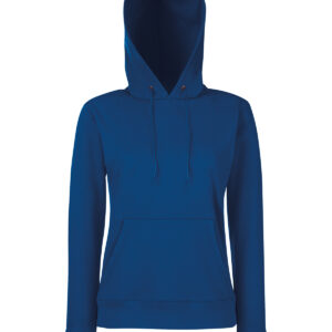 Women's Classic 80/20 hooded sweatshirt - Navy, XS
