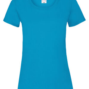 Women's valueweight T - Azure Blue, XS