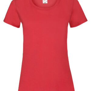 Women's valueweight T - Red, XS