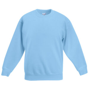Kids classic set-in sweatshirt - Sky Blue, 3/4 Yrs
