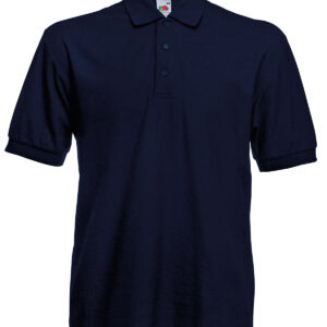 Heavyweight 65/35 polo - Deep Navy, S