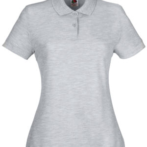 Women's 65/35 polo - Heather Grey, XS