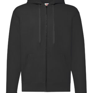 Classic 80/20 hooded sweatshirt jacket - Black, S