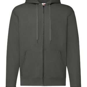 Classic 80/20 hooded sweatshirt jacket - Light Graphite, S