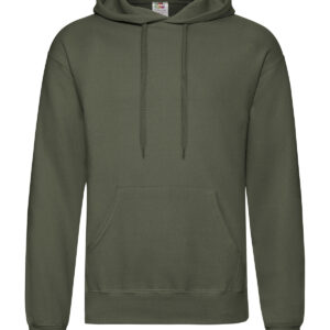 Classic 80/20 hooded sweatshirt - Classic Olive, S