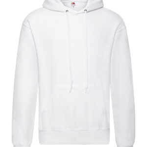 Classic 80/20 hooded sweatshirt - White, S