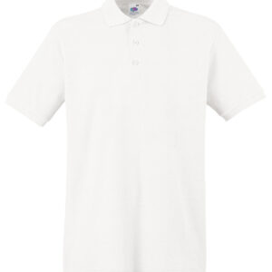 Premium polo - White, S