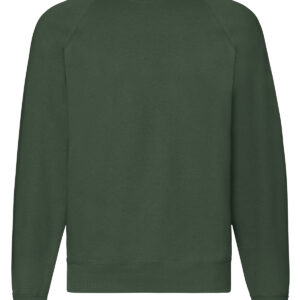 Classic 80/20 raglan sweatshirt - Bottle* Green, S