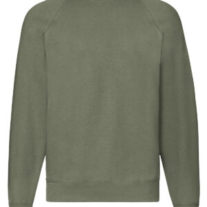 Classic 80/20 raglan sweatshirt - Classic Olive, S