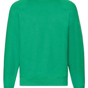 Classic 80/20 raglan sweatshirt - Kelly Green, S
