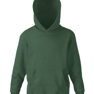 Kids classic hooded sweatshirt - Bottle* Green, 5/6 Yrs