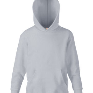 Kids classic hooded sweatshirt - Heather Grey, 5/6 Yrs