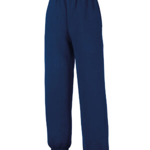 Kids classic elasticated cuff jog pants - Navy, 5/6 Yrs