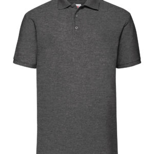 65/35 Polo - Dark Heather Grey, S