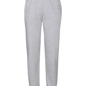Classic 80/20 elasticated sweatpants - Heather Grey, XS
