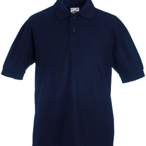 Kids 65/35 piqué polo - Deep Navy, 3/4 Yrs