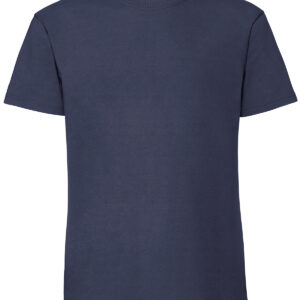 Iconic 195 ringspun premium T - Navy, S