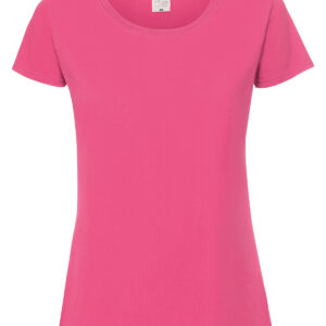 Women's Iconic 195 ringspun premium t-shirt - Fuchsia, XS