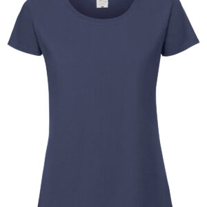 Women's Iconic 195 ringspun premium t-shirt - Navy, XS