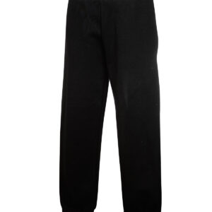 Kids premium elasticated cuff jog pants - Black, 5/6 Yrs