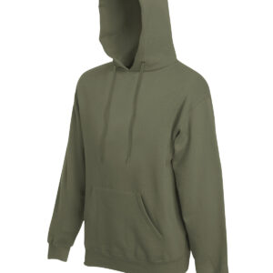 Premium 70/30 hooded sweatshirt - Classic Olive, S