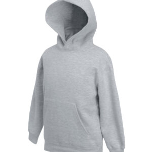 Kids premium hooded sweatshirt - Heather Grey, 5/6 Yrs