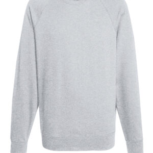 Lightweight raglan sweatshirt - Heather Grey, S