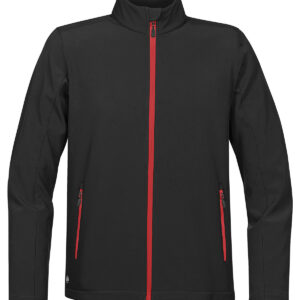 Orbiter softshell - Black/Red, S