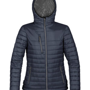 Women's gravity thermal shell - Navy/Charcoal, S