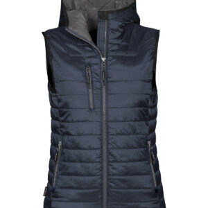 Women's Gravity thermal vest - Navy/Charcoal, S