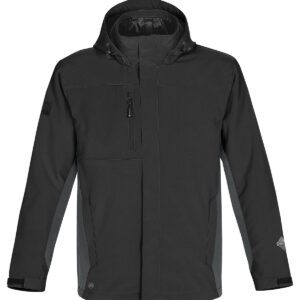 Atmosphere 3-in-1 jacket - Black/Granite, S