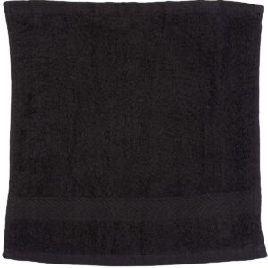 Luxury range face cloth - Black, One size