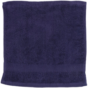 Luxury range face cloth - Navy, One size