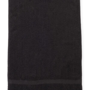 Luxury range gym towel - Black, One size