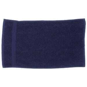 Luxury range guest towel - Navy, One size