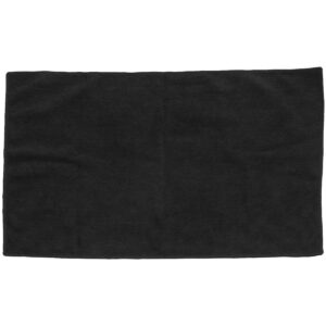 Microfibre bath towel - Black, One size