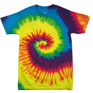 Kids tie-dye T - Rainbow, XS