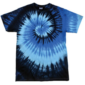 Tie-dye shirt - Blue Ocean, S