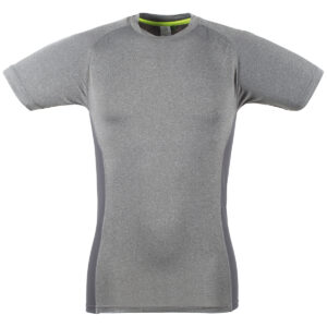 Slim fit t-shirt - Grey Marl Grey, S