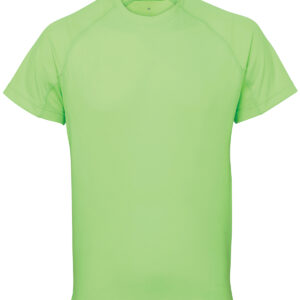 TriDri® panelled tech tee - Lightning Green, S