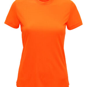 Women's TriDri® performance t-shirt - Lightning Orange, XS