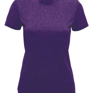 Women's TriDri® performance t-shirt - Purple Melange, XS