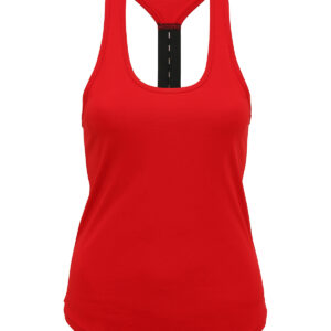 Women's TriDri® performance strap back vest - Fire Red, XS