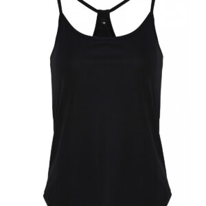 Women's TriDri® yoga vest - Black, XS