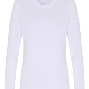 Women's TriDri® long sleeve performance t-shirt - White, XS