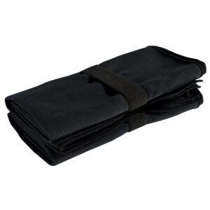 TriDri® microfibre quick-dry fitness towel - Black, One size