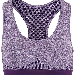TriDri® seamless '3D fit' multi-sport sculpt bra - Purple, XS