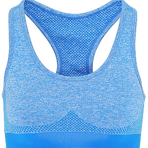 TriDri® seamless '3D fit' multi-sport sculpt bra - Sapphire, XS