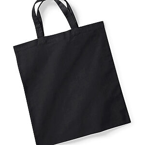 Bag for life - short handles - Black, One size